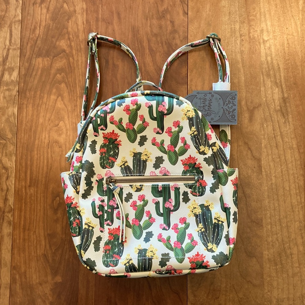 T-Shirt & Jeans Soda Pop Backpack - Cactus Print
